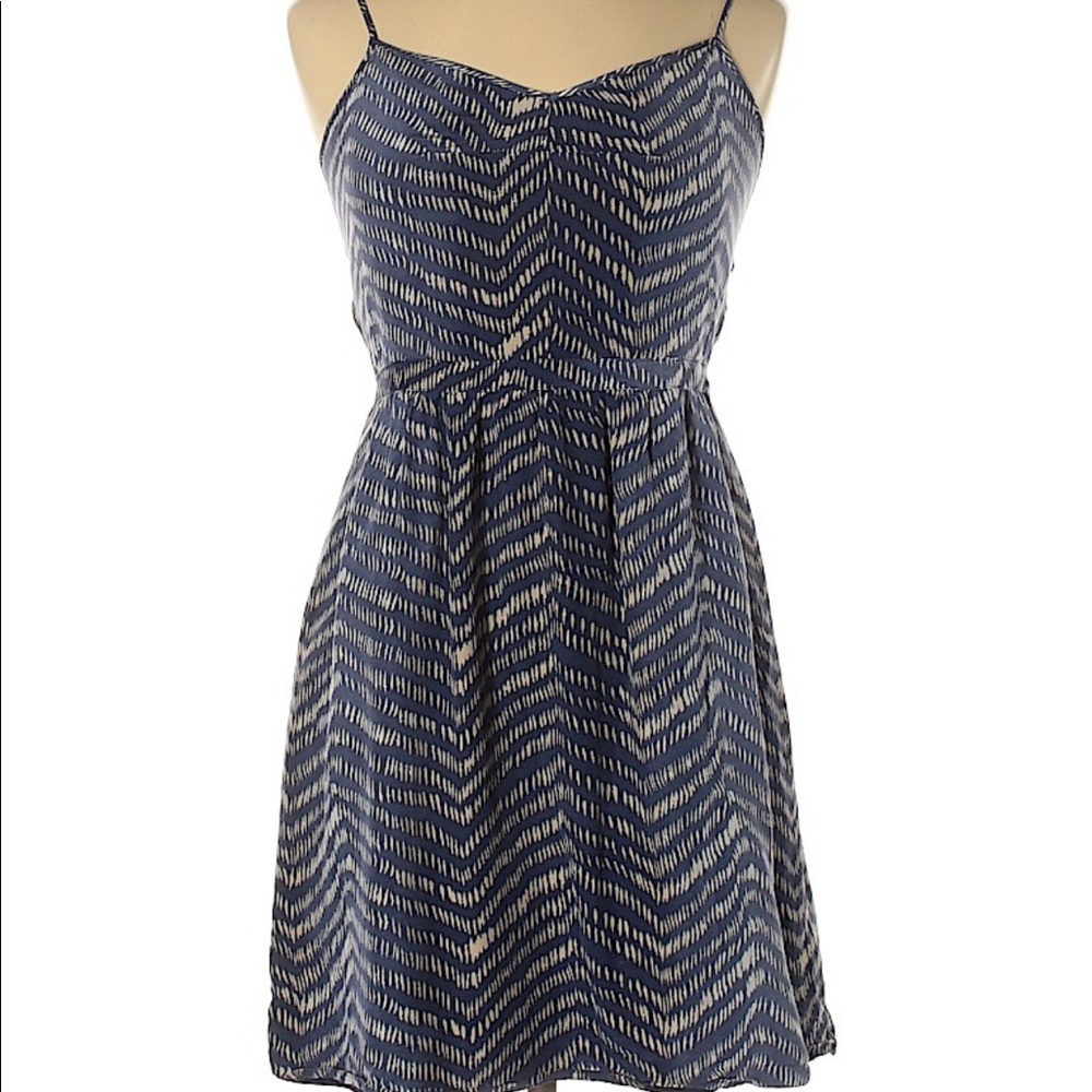 Broadway & Broome 100% silk spaghetti strap dress